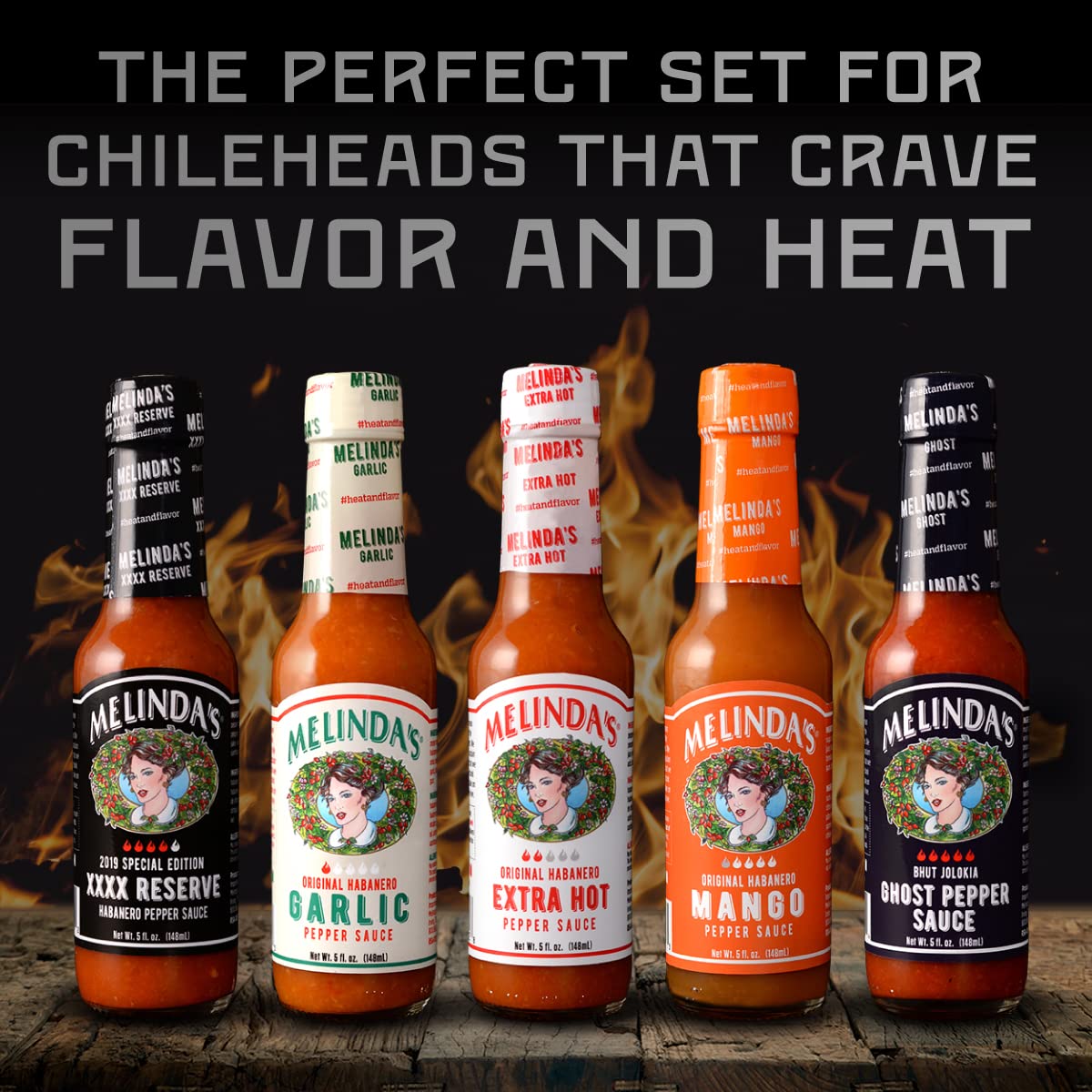 Melinda's Mango Habanero bottle combines tangy sweetness with a spicy kick