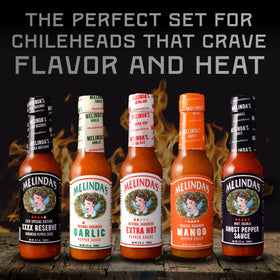 Melinda's Mango Habanero bottle combines tangy sweetness with a spicy kick