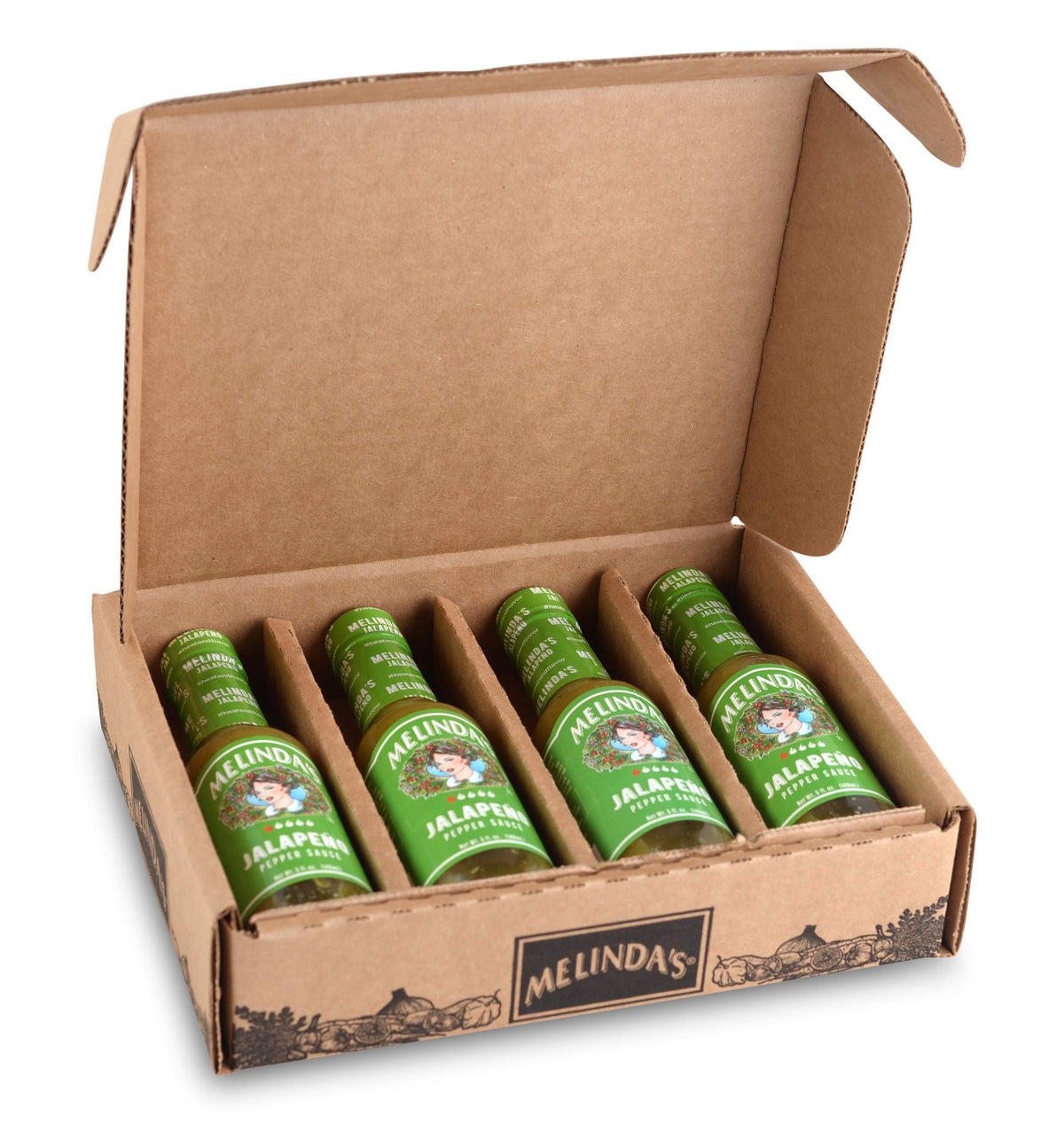 Melinda’s Jalapeño Hot Sauce on tacos, elevating Tex-Mex dishes with tangy brightness.