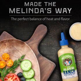 Melinda’s Jalapeño Ranch used as sandwich topping for zing.