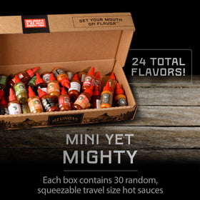 Close-up of Melinda's mini collection highlighting diverse flavors for everyday cooking.