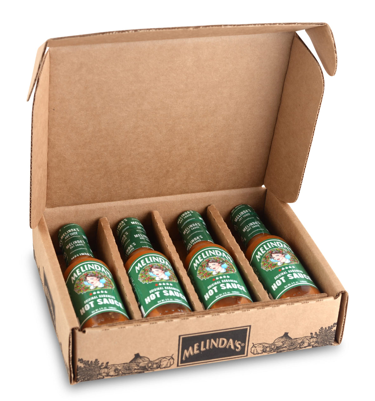 Melinda’s Original Habanero hot sauce 4-pack boosts meals with balanced heat