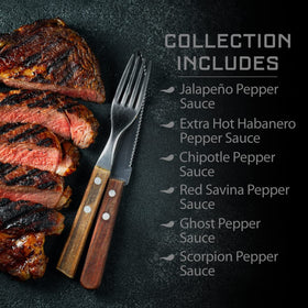 Melinda’s Pepper Sauce tasting setup inviting flavor exploration