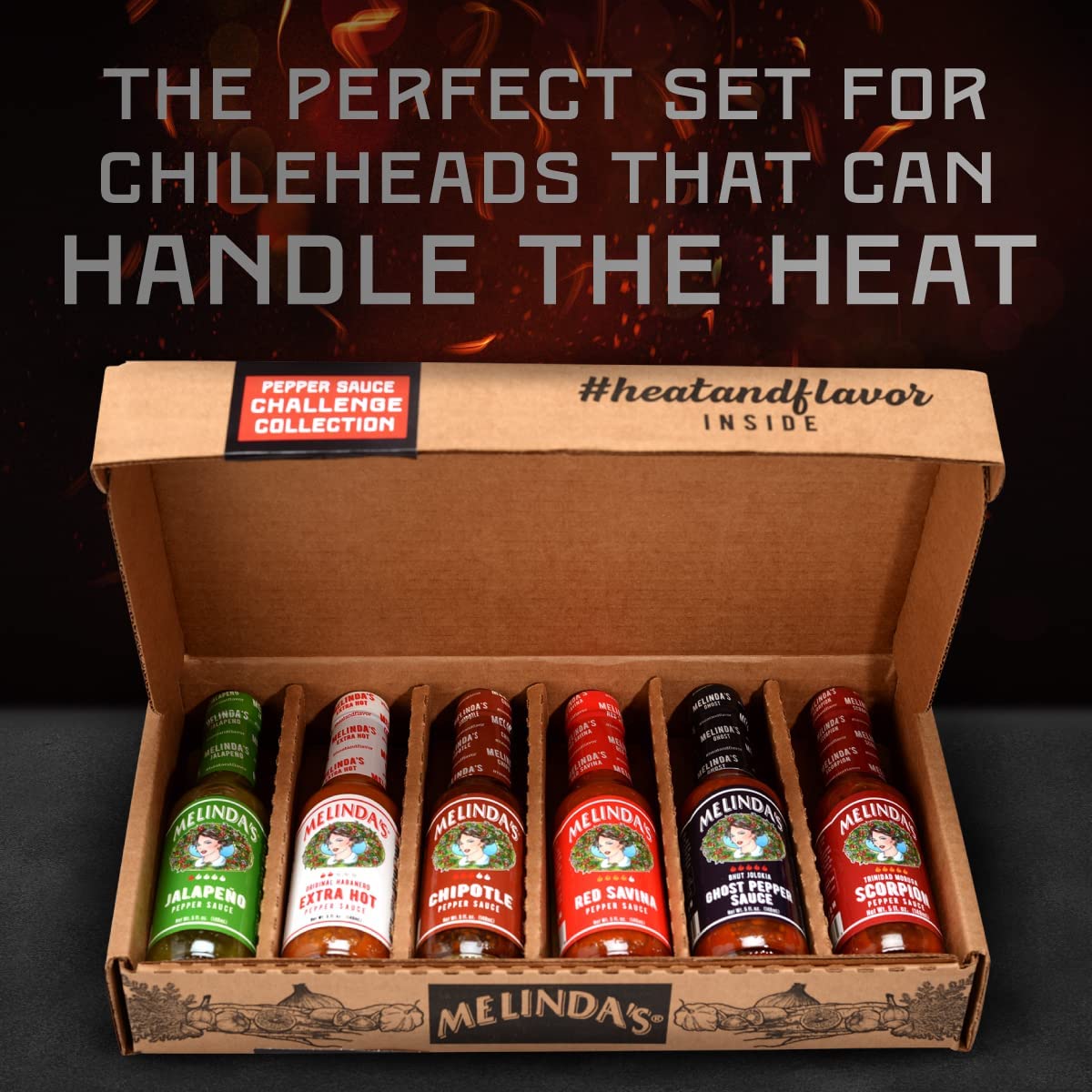 Melinda’s Red Savina bottle adds heat and pepper-forward flavor to wings