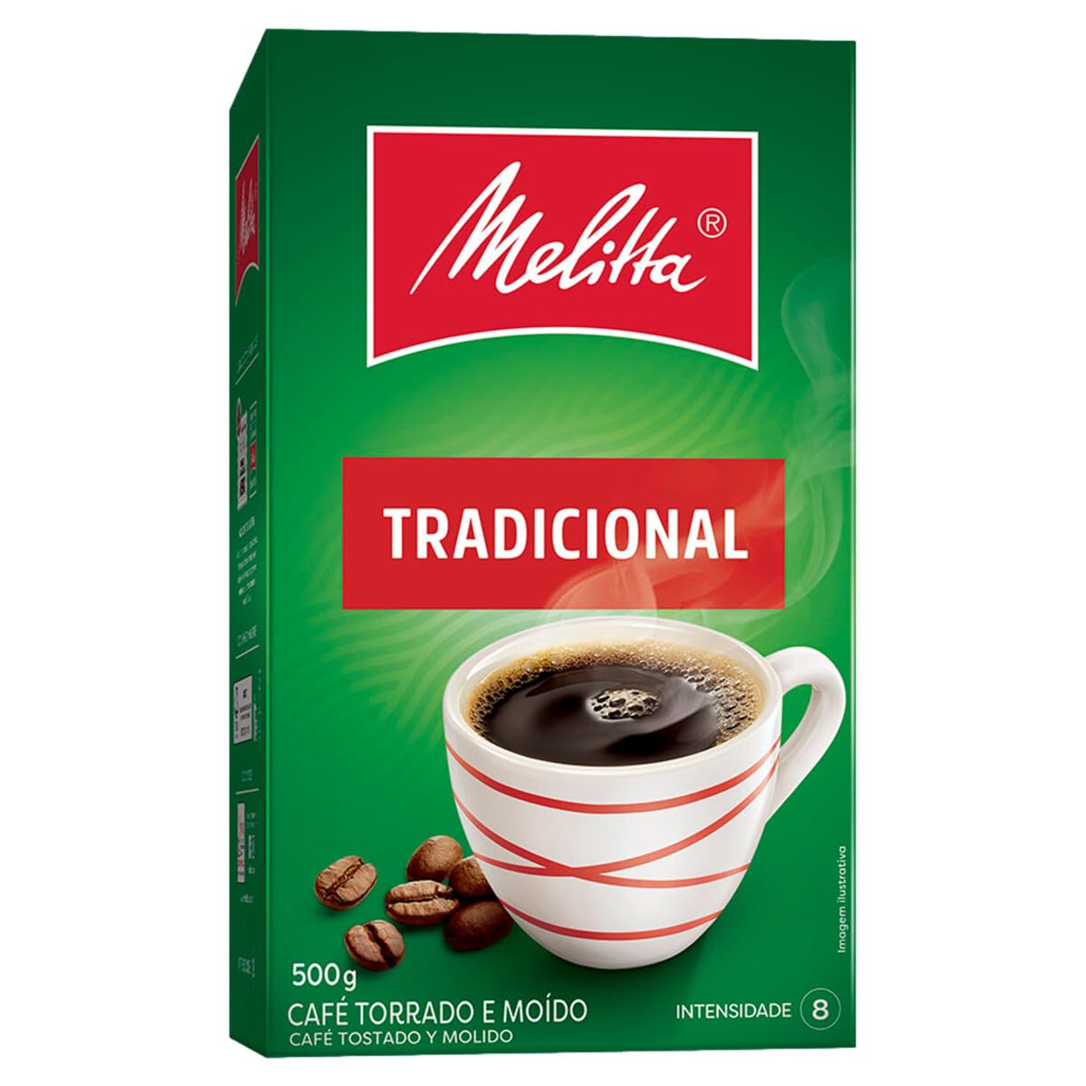 Melitta Traditional Coffee cup with steam, inviting aroma for morning rituals.