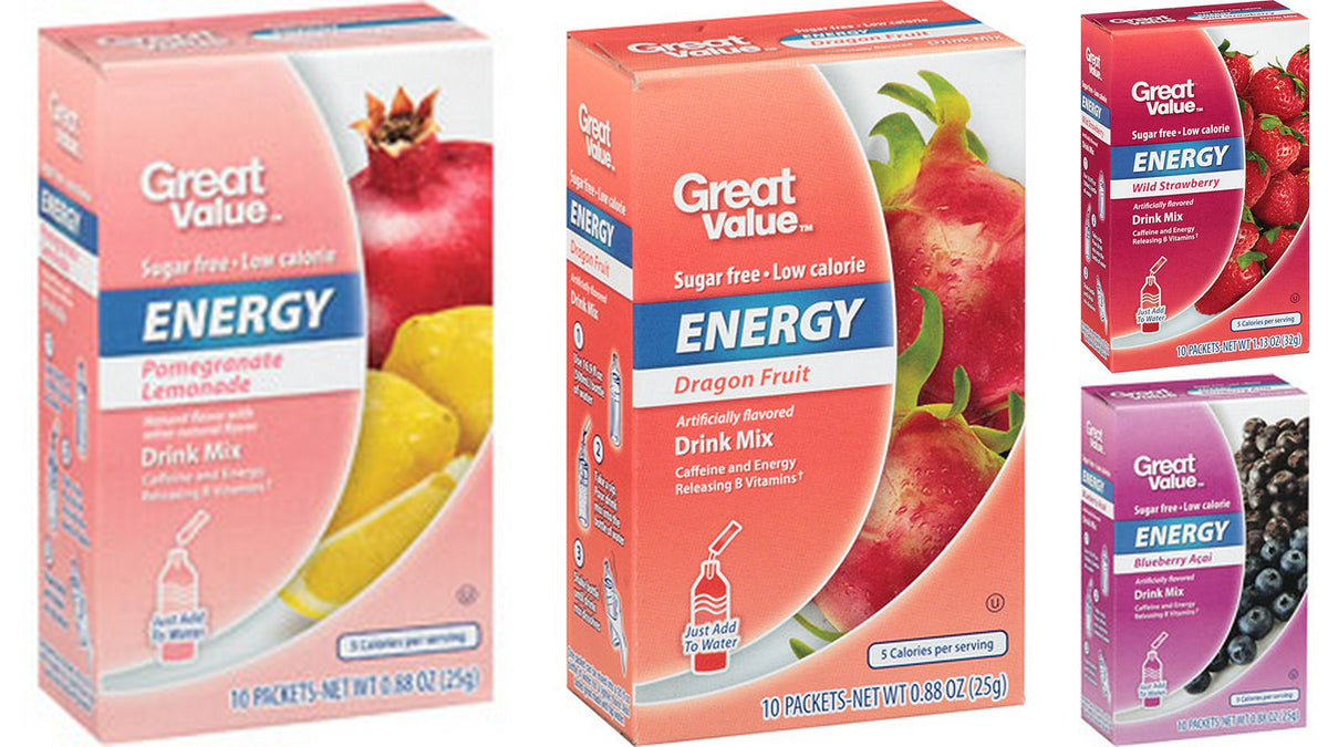 MELKESDE energy drink mix variety box for on-the-go fueling