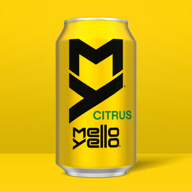 Mello Yello can pouring into glass for quick sip