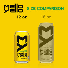 Mello Yello cans stacked for a party setup