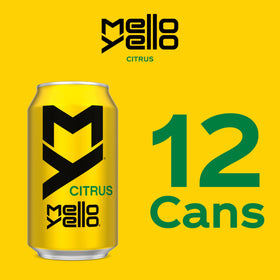 Mello Yello splash in glass showcasing citrus