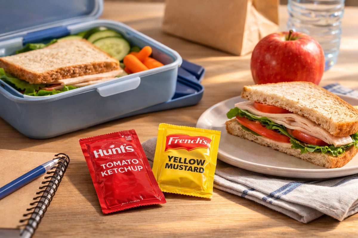 Food kits and catering events benefit from portable packets by Mellow Mart.