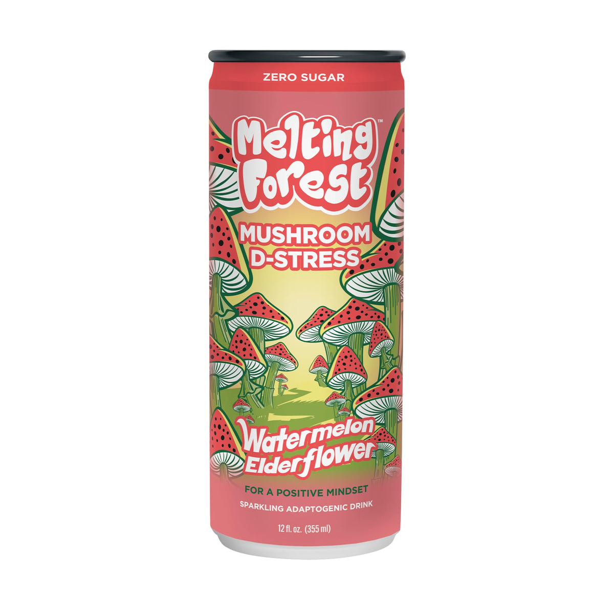 Melting Forest D-Stress magnesium icon indicates mineral support for relaxation.