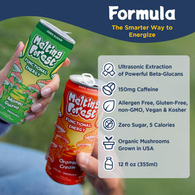 Melting Forest Strawberry Lemonade can pairs bold flavor with sharp focus.