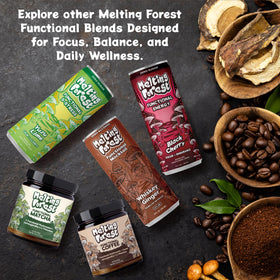 Morning routine with Melting Forest coffee for calmer focus