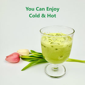 MENBLY Star-bucks Matcha Latte Powder 3-pack display on shelf