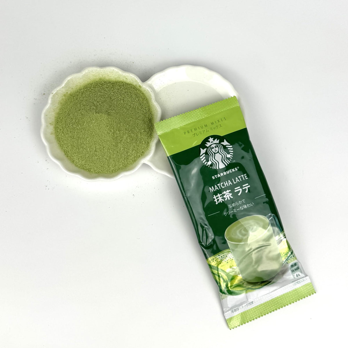 MENBLY Star-bucks Matcha Latte Powder showcases Japanese origin matcha aroma
