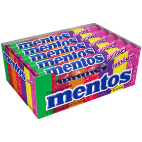 MENTOS 210-piece party pack of chewy mints showcased.