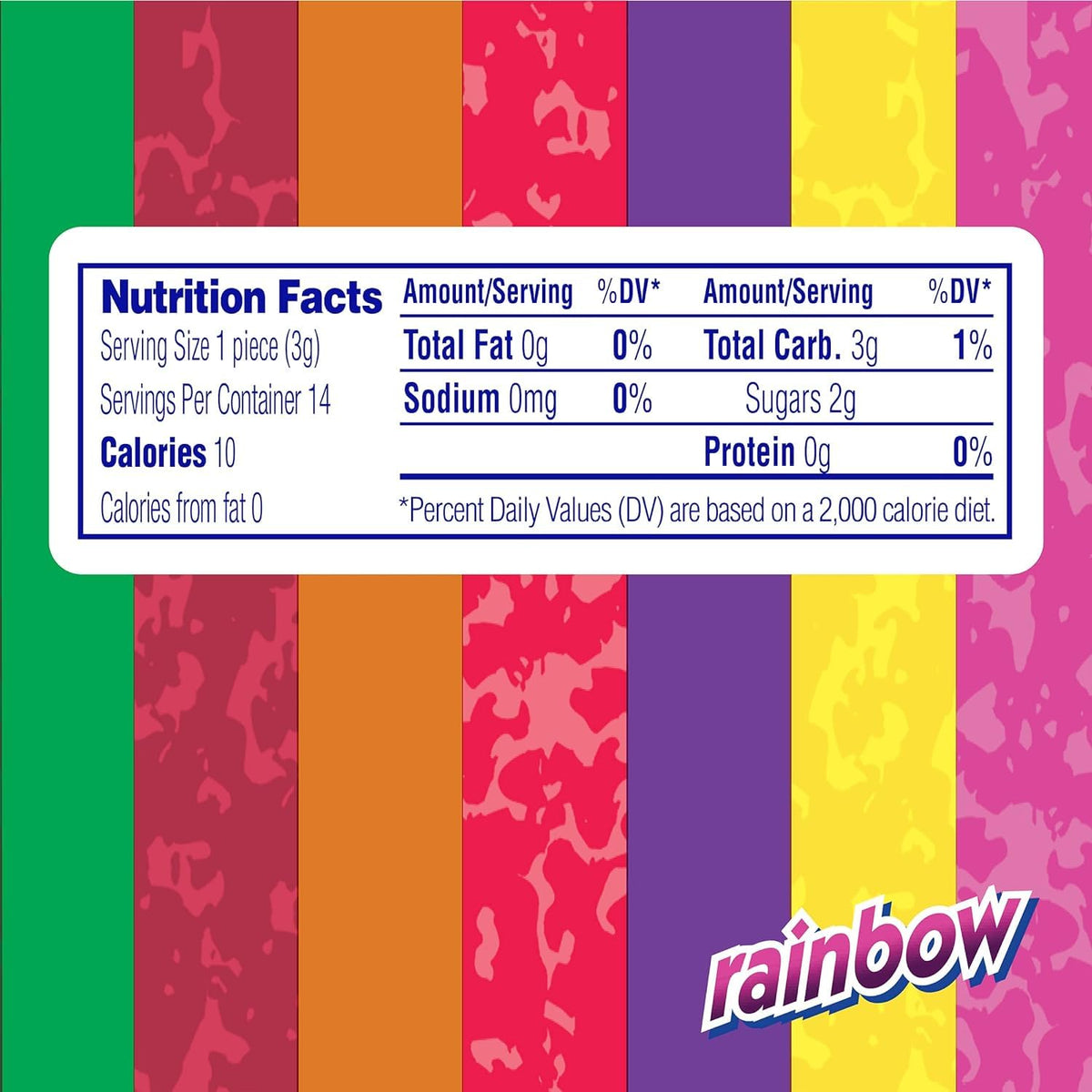 MENTOS rainbow mint and fruit flavors offer snack variety.