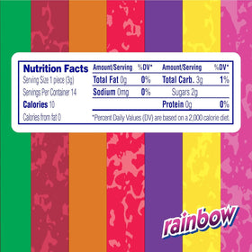 MENTOS rainbow mint and fruit flavors offer snack variety.