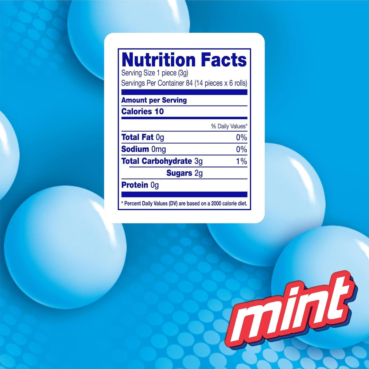 MENTOS Chewy Mint candy roll 14 pieces per roll highlights convenient, shareable mint snacks