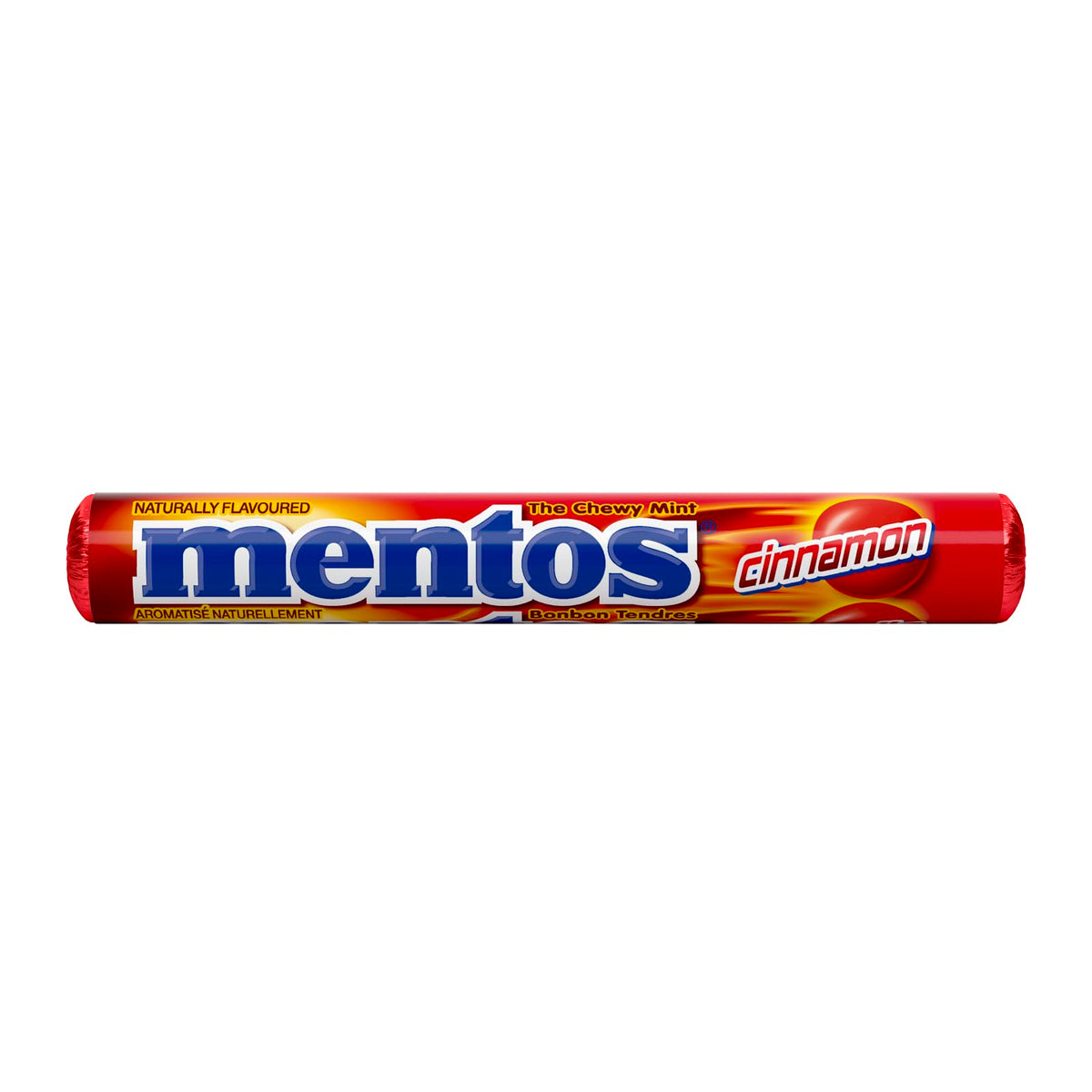 Mentos Cinnamon Chewy Rolls arranged as wedding favors are a flavorful touch.