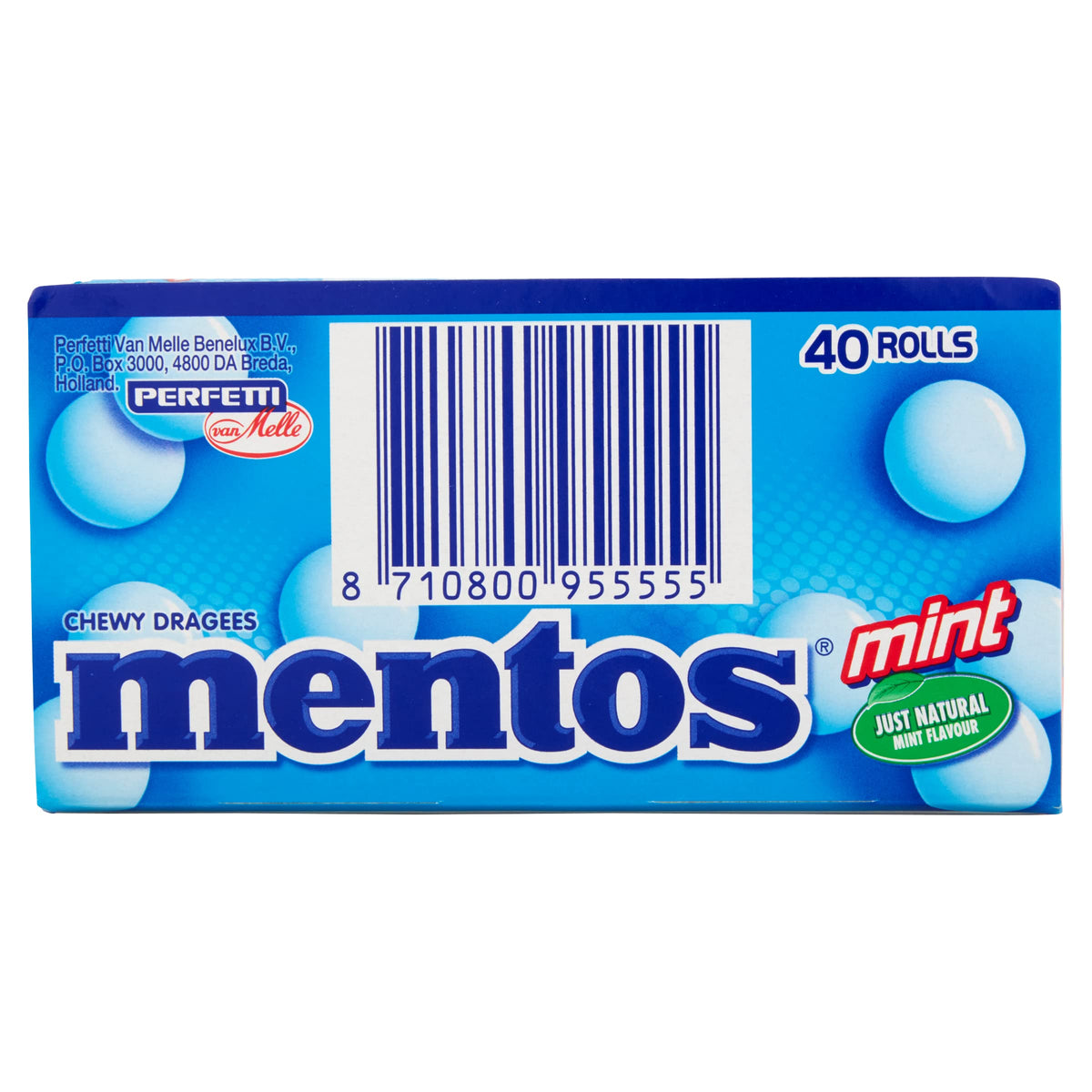 On-the-go snack option: Mentos Mint Chewy Dragees