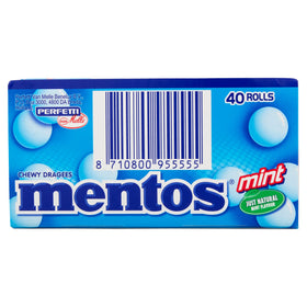 On-the-go snack option: Mentos Mint Chewy Dragees