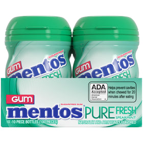 Mentos on-the-go packaging pocket-size for quick refresh