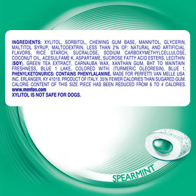 Mentos Pure Fresh gum at hand for quick refreshment in a bag.