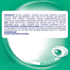 Mentos on-the-go pack shown for quick breath-freshening moments