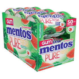Mentos watermelon sugar-free gum bulk six-pack for stocking up