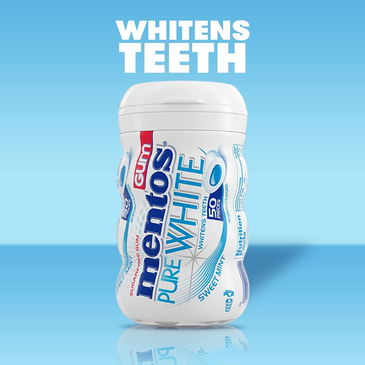 Mentos mint flavor close-up emphasizing refreshing aroma