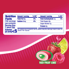 Mentos SugarFree gum is gluten-free and suitable for sensitive diets.