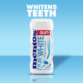 Mentos Sweet Mint close-up highlighting long-lasting freshness.
