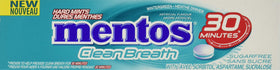 MENTOS Wintergreen mints on-the-go, foil-wrapped pack for quick refresh.
