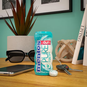 MENTOS Wintergreen aroma from open cap signals a refreshing pick-me-up