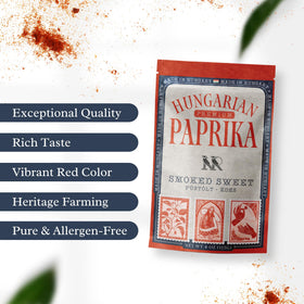 Deep red color of MEROPS paprika signals rich, smoky flavor potential