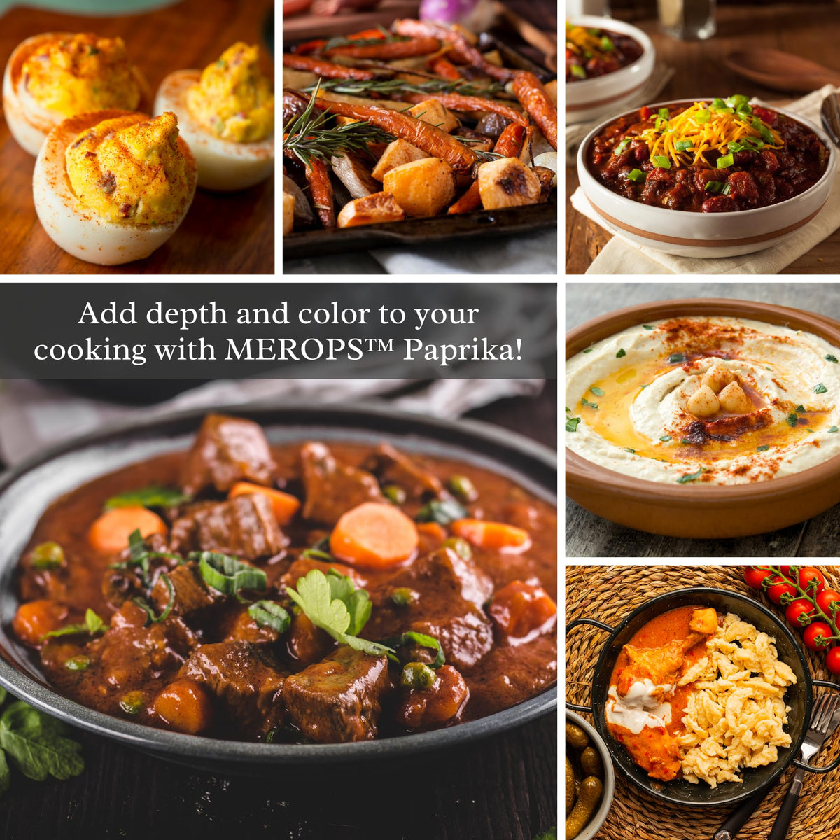 Szeged-origin MEROPS paprika highlights authentic heritage and flavor potential.