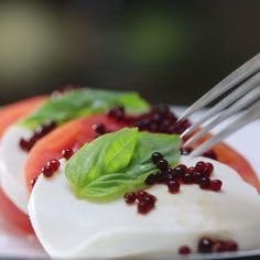 Messino Black Balsamic Pearls garnished plate enhance dessert or starter