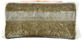 Mestemacher Whole Rye bread ingredients rye kernels highlighting natural whole grain quality.