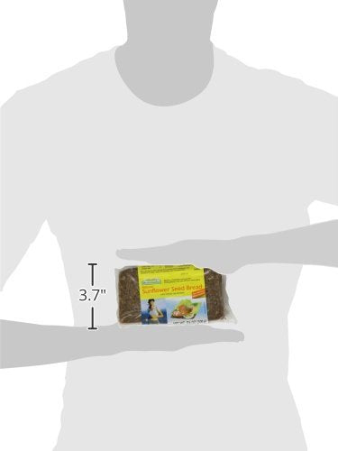 Mestemacher Natural High Fiber Bread seeds closeup showcases fiber-rich crunch