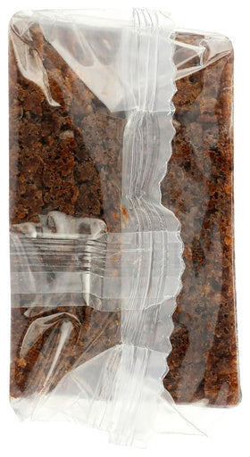 Mestemacher Pumpernickel Bread cross-section reveals moist crumb and dark rye profile, ideal for toasts.
