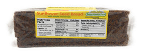 Mestemacher Sunflower Seed Bread loaf features fiber-rich seeds for crunch and flavor.