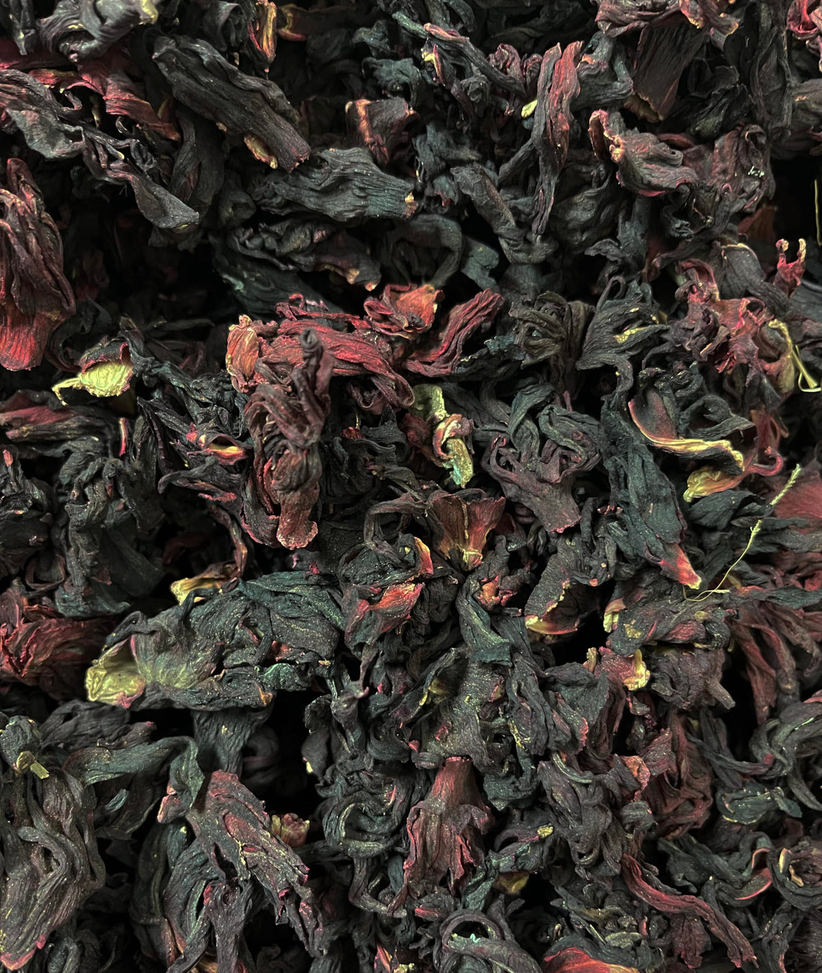 Mexgrim Flor de Jamaica deep red brew shows vibrant color