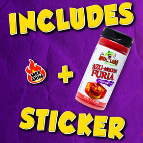 Mexgrim Fuego Powder Dust chips seasoning adds spicy crunch