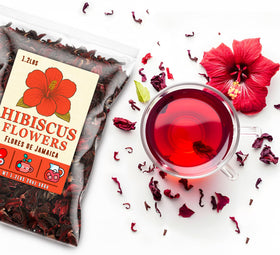 Mexgrim hibiscus bulk for kitchen storage and freshness