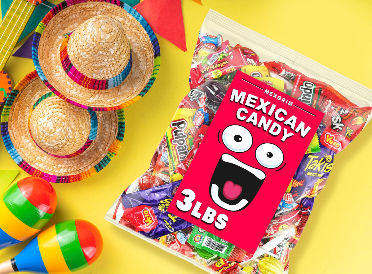 Mexgrim pinata candy mix ideal for pinatas and celebrations