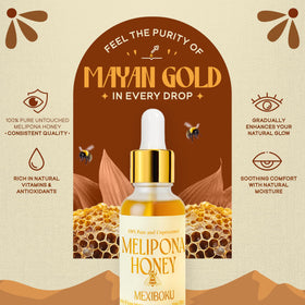 MEXIBOKU Jimerito honey in a premium glass bottle, ideal for culinary drizzle.