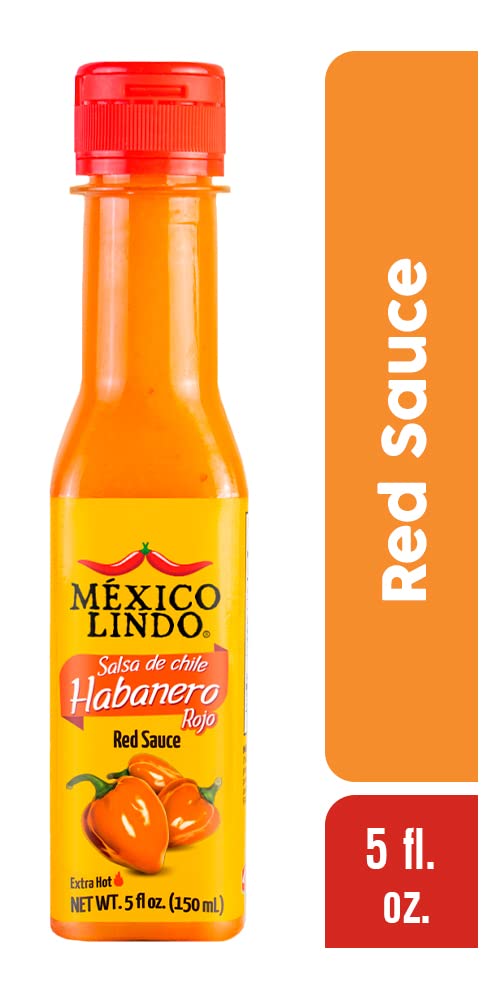 Mexico Lindo Green Habanero bottle pour delivers bright spicy heat