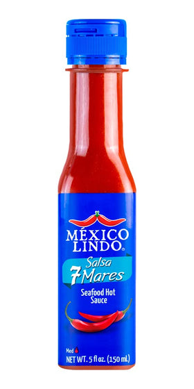 Mexico Lindo Red Habanero bottle brings bold heat to eggs and burritos.