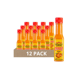 Mexico Lindo Red Habanero Hot Sauce bottle showcasing bold heat for tacos